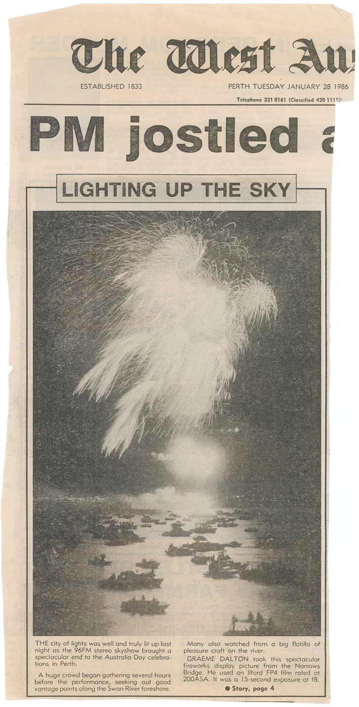 1986.01.28 - Article - Lighting up the sky - The West Australian.png